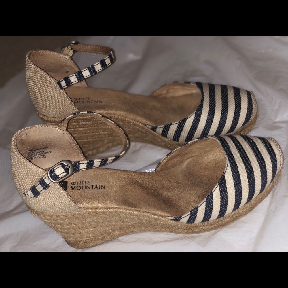 Striped wedges